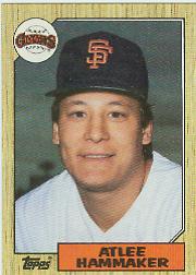 1987 Topps Baseball Cards      781     Atlee Hammaker